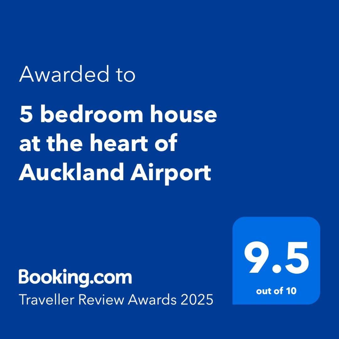 5 Bedroom House At The Heart Of Auckland Airport Eksteriør billede